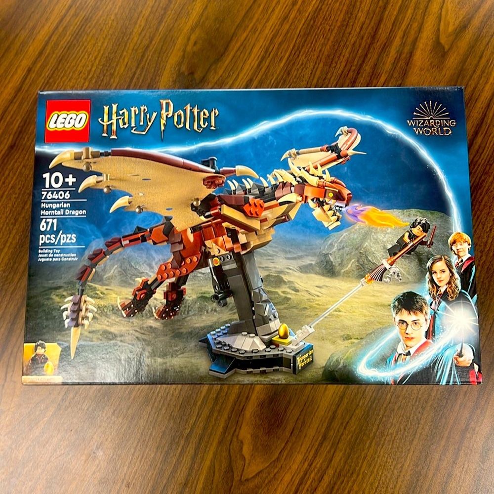 - Lego Harry Potter Hungarian Horntail Dragon